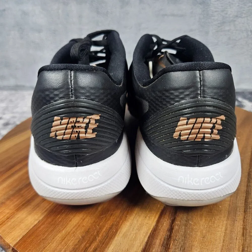 Nike React Vapor 2 Black Bronze Golf Cleats Shoes BV1139-001 Women's Size 8